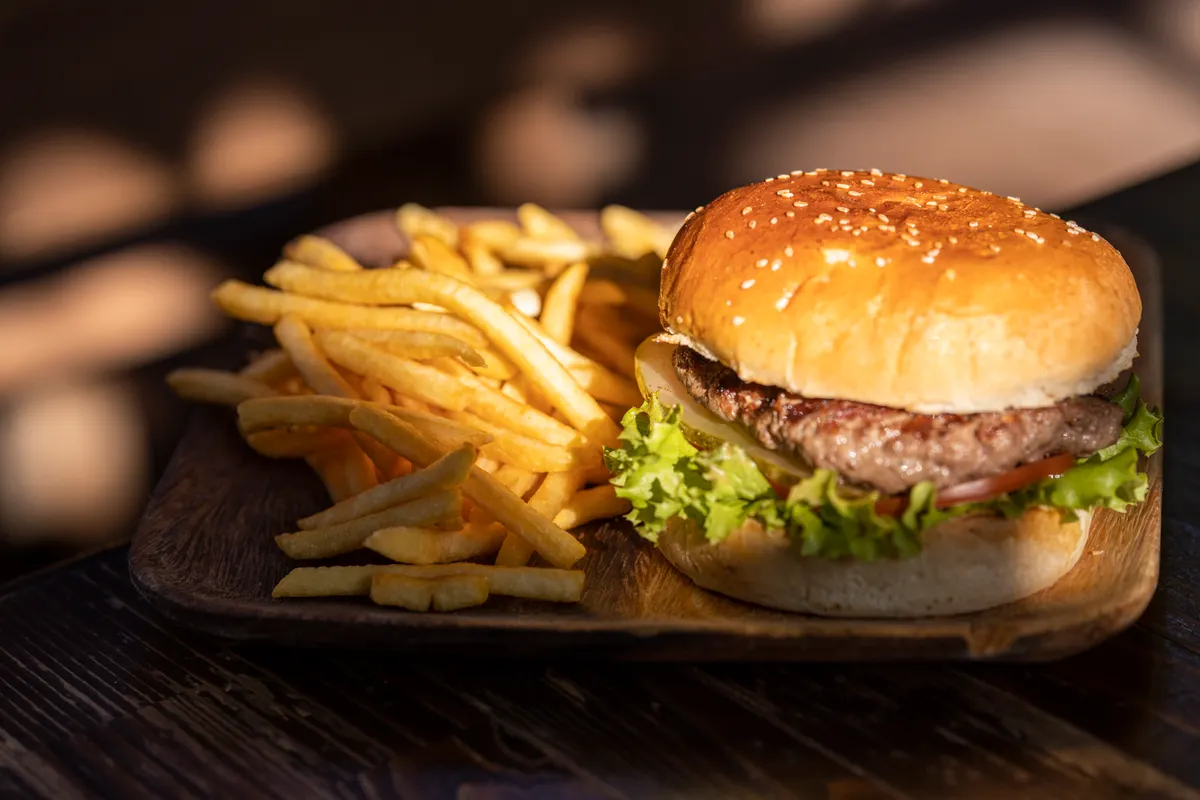 Crispy chicken burger — Le Comptoir d'Auguste